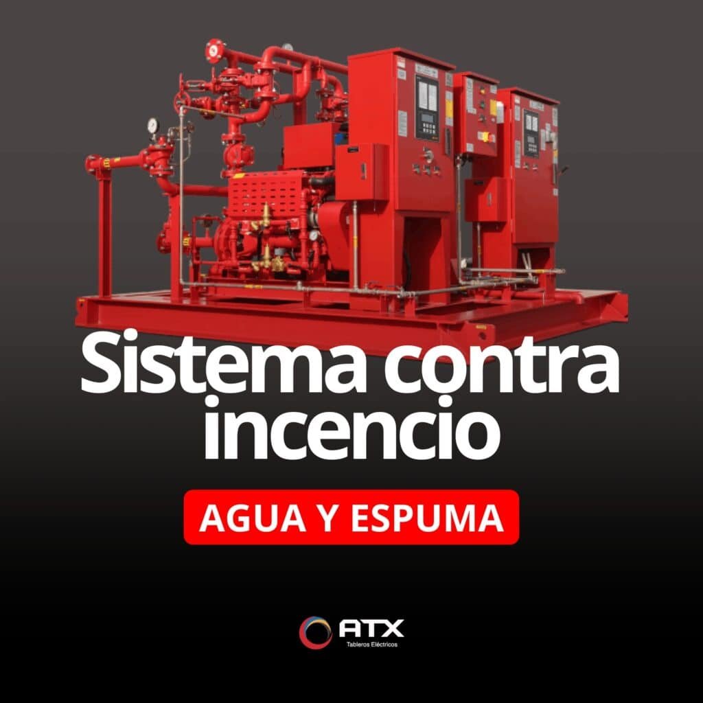 SISTEMA CONTRA INCENDIO AGUA Y ESPUMA