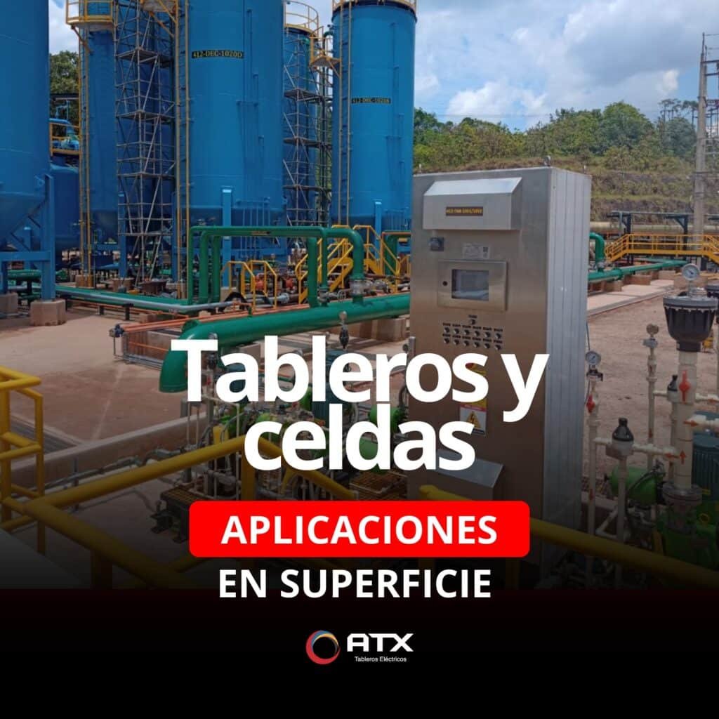 TABLEROS Y CELDAS PARA APLICACIONES EN SUPERFICIE