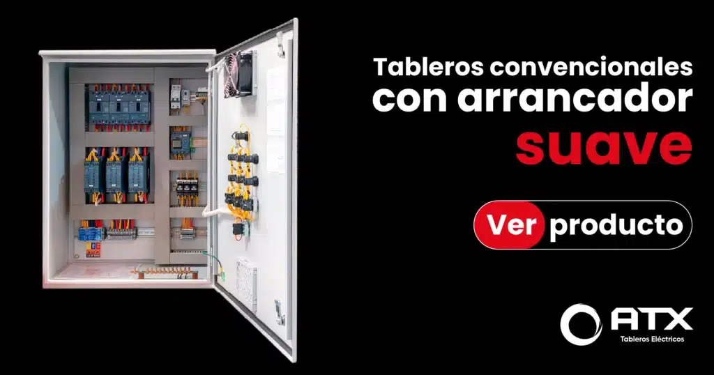 Tableros convencionales con arrancador suave