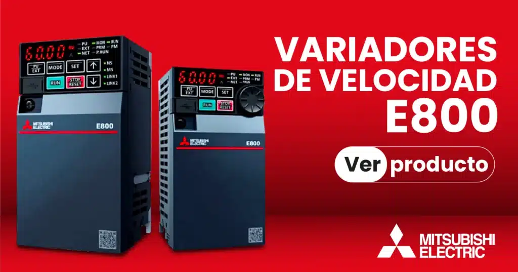 Variadores de velocidad E800