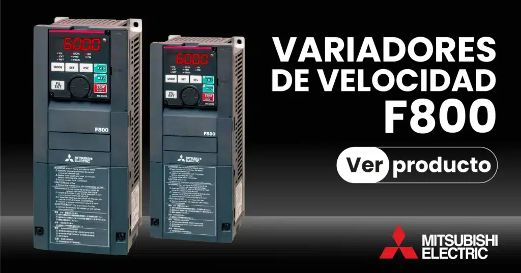 Variadores de velocidad F800