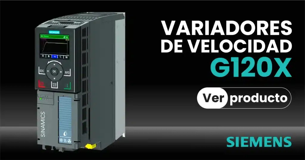 Variadores de velocidad G120X