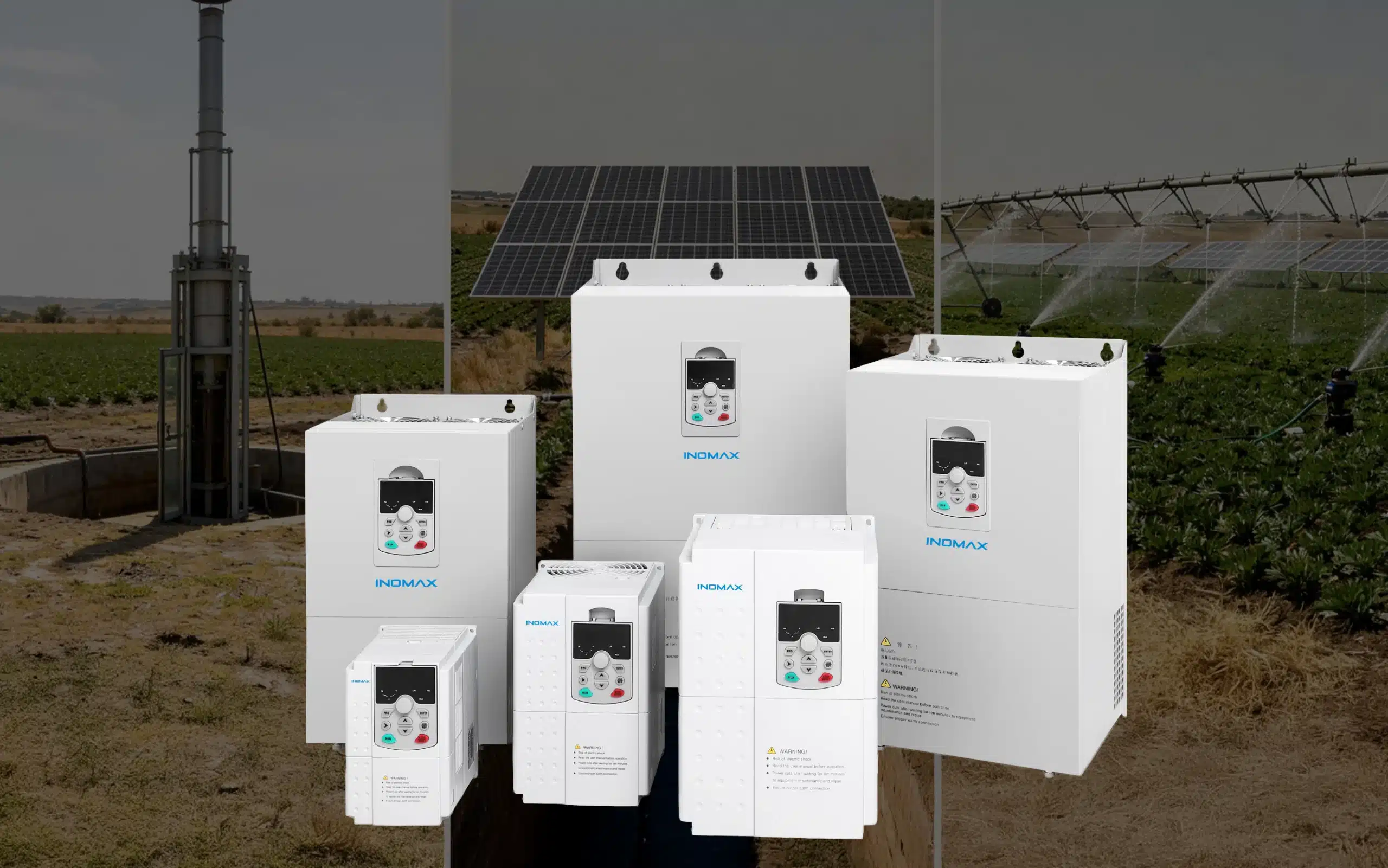 Paneles solares con bomba agroindustrial en finca